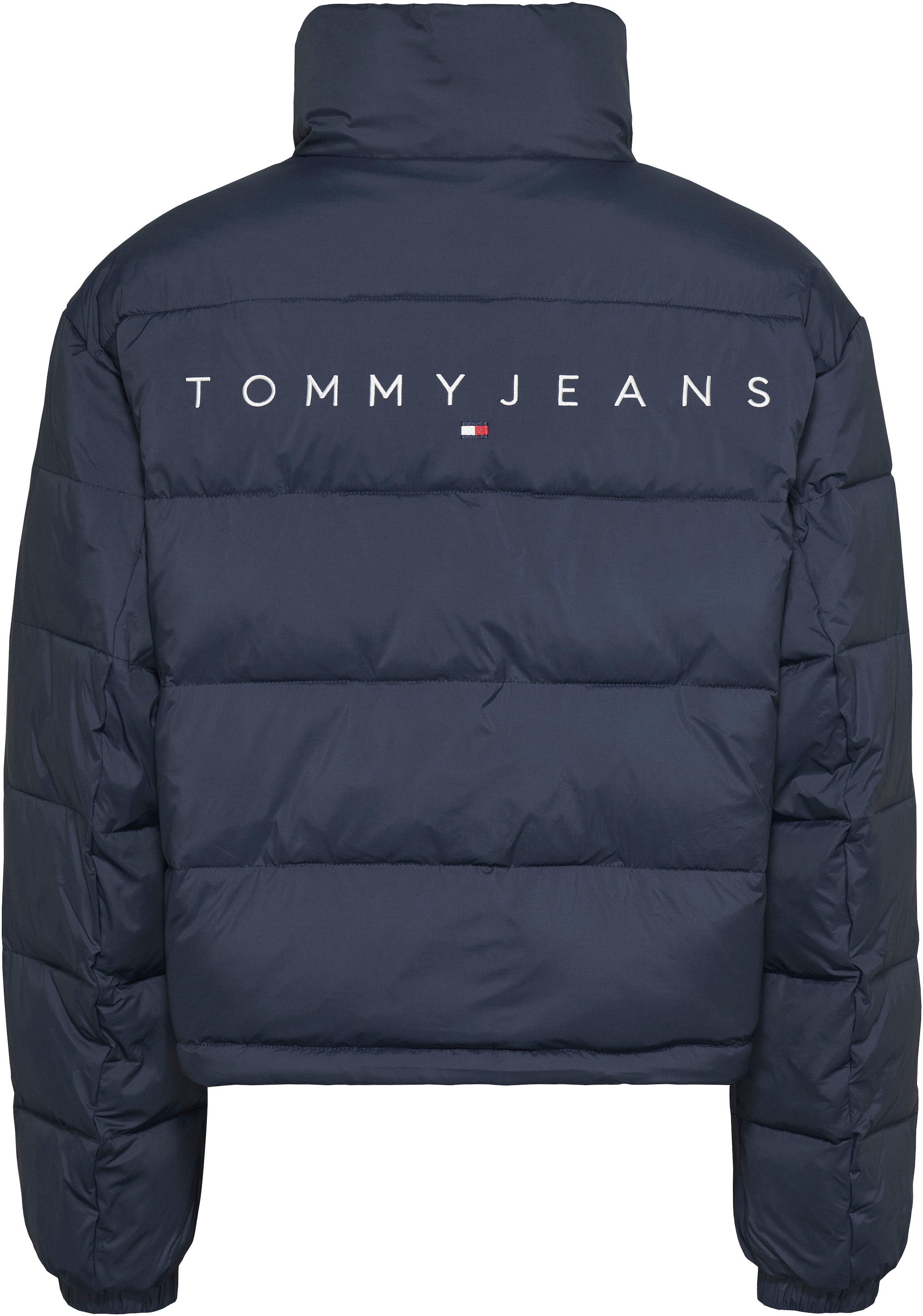 Tommy Jeans Kurzmantel »TJW BACK LOGO PUFFER«, mit Logopatch