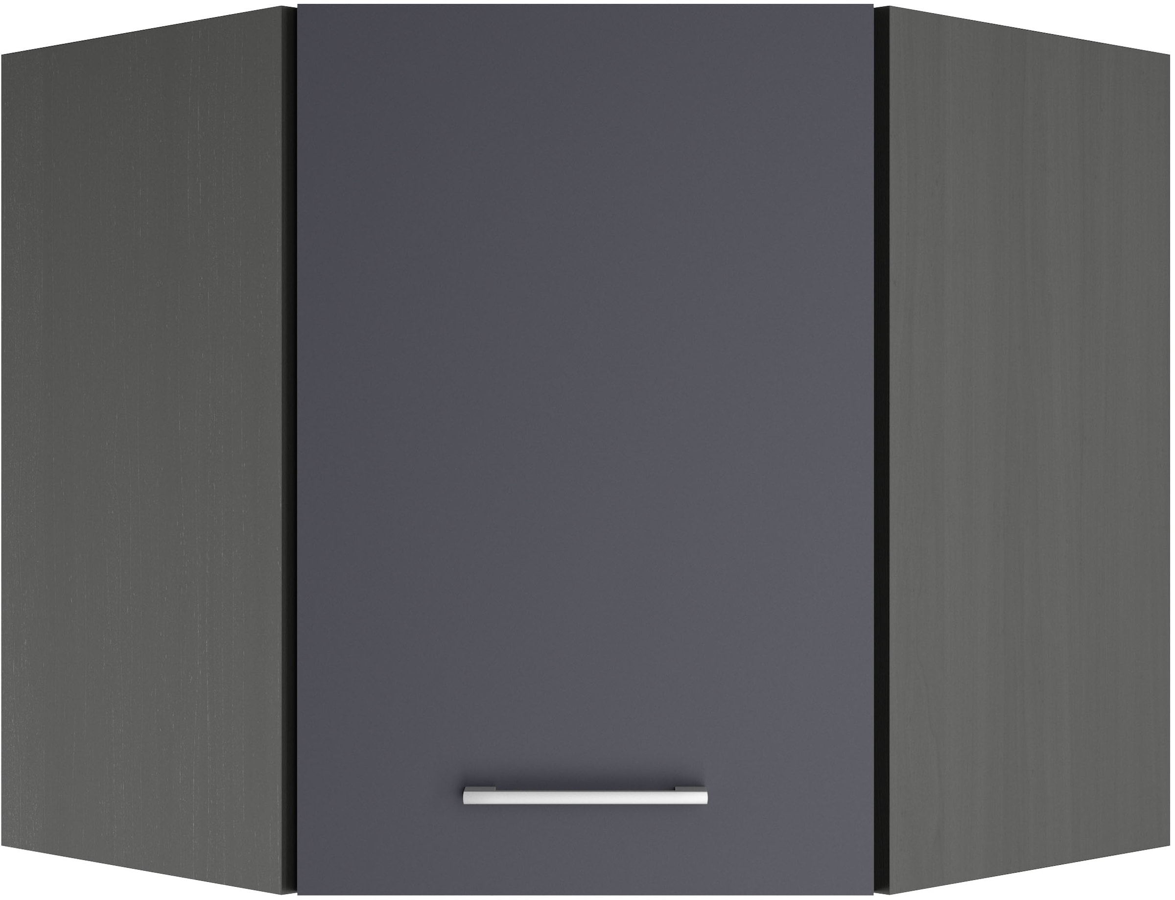 KOCHSTATION Eckhängeschrank »KS-Milan« Eckhängeschrank 60x60 cm, matte oder hochglänzende Fronten