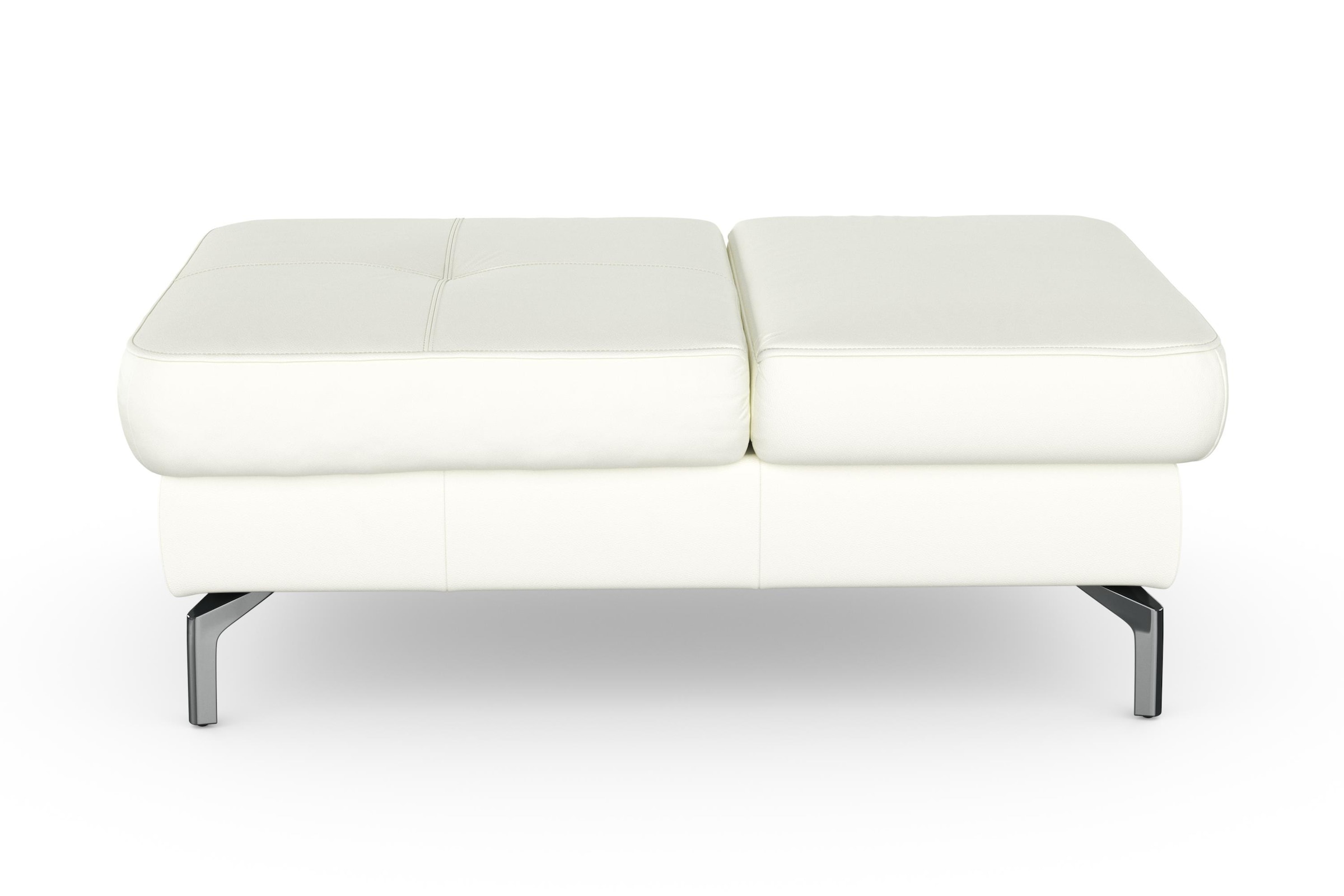 sit&more Hocker »Bendigo«, mit Klappfunktion, Bodenfreiheit 15 cm, wahlweise in 2 Fußfarben
