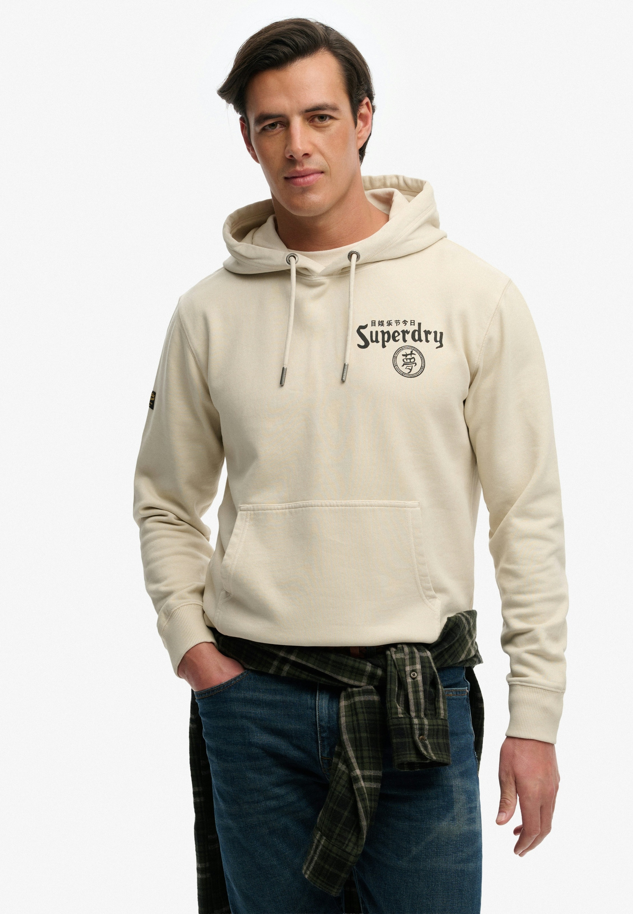 Superdry Kapuzensweatshirt »TOKYO NARRATIVE LOOSE HOOD«, mit coolem Tattoo-Print
