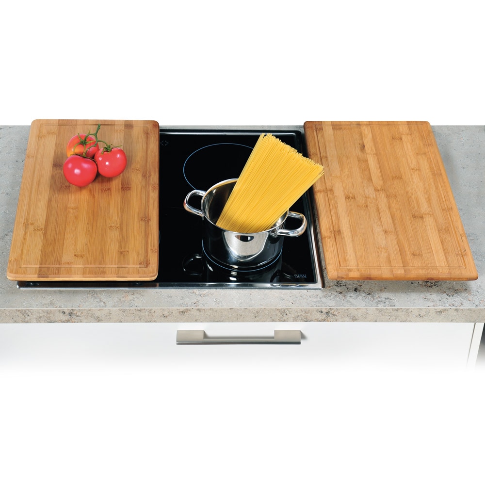 KESPER® Schneidebrett »Schneide-& Abdeckplatte, Bambus« 2er Set