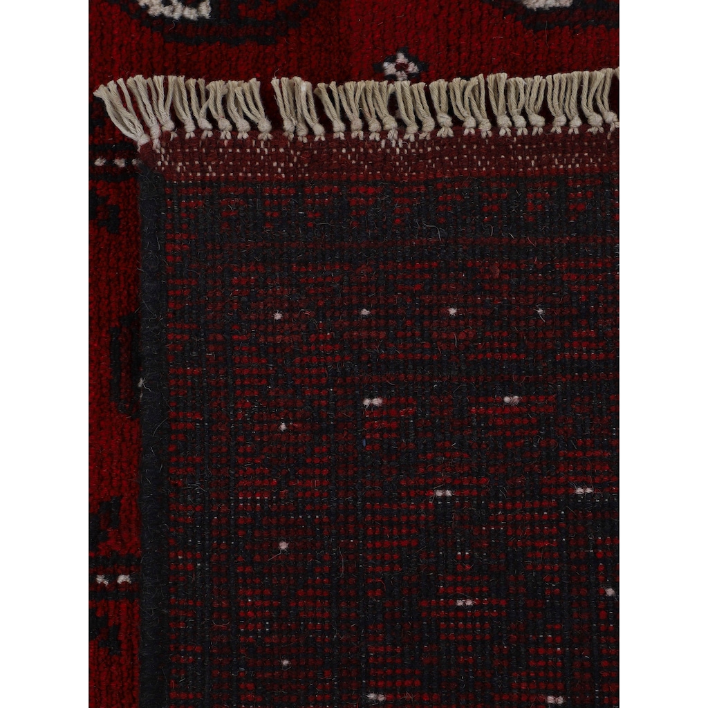 Woven Arts Orientteppich »Afghan Akhche Bokhara«, rechteckig, reine Schurwolle für ein warmes Raumklima, handgearbeitet