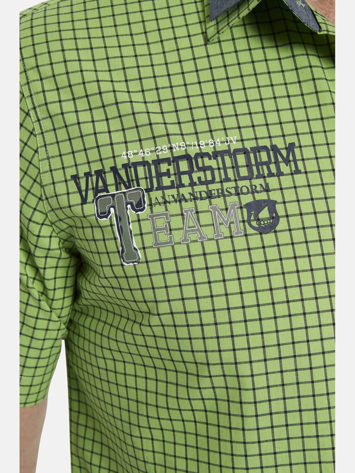 Jan Vanderstorm Kurzarmhemd »Kurzarmhemd RUTGER«