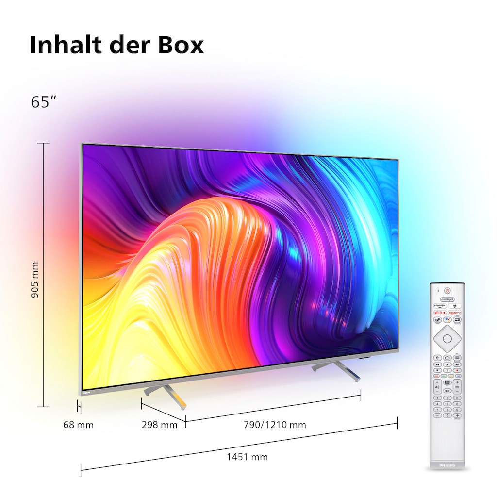 Philips LED-Fernseher »65PUS8507/12«, 164 cm/65 Zoll, 4K Ultra HD, Smart-TV-Android TV