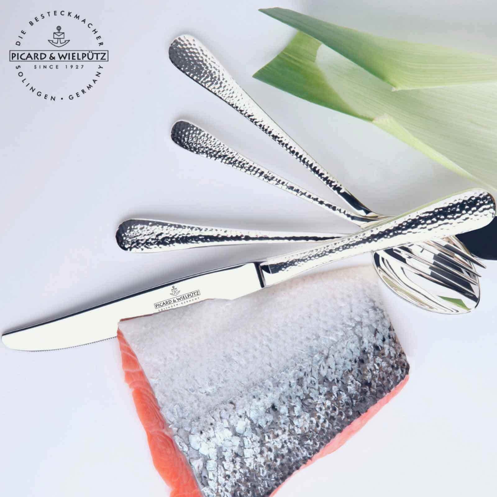 Picard & Wielpütz Solingen Besteck-Set »Tafelbesteck Mia 30er Set silber« Spülmaschinengeeignet