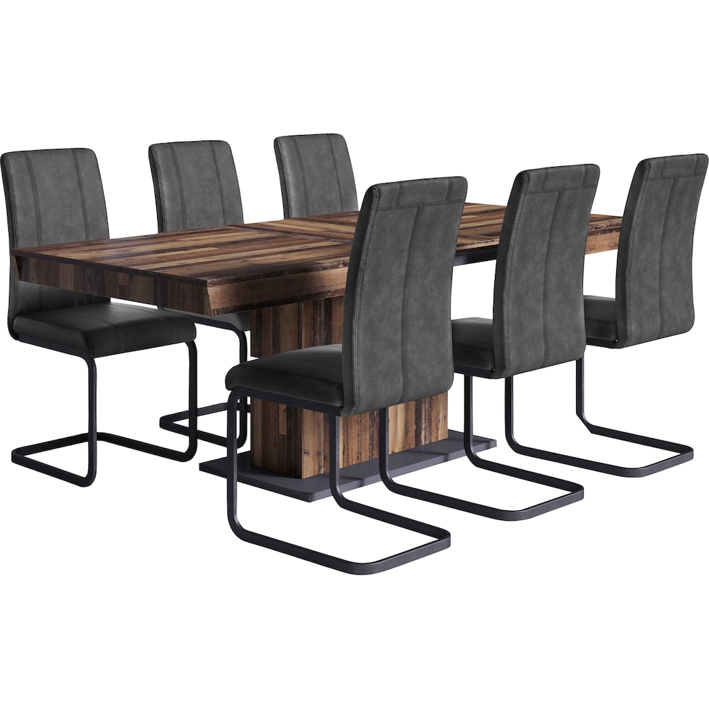 byLIVING Esstisch »Matthew«, mit Auszugsfunktion, Breite 140-195 cm oder 160-215 cm