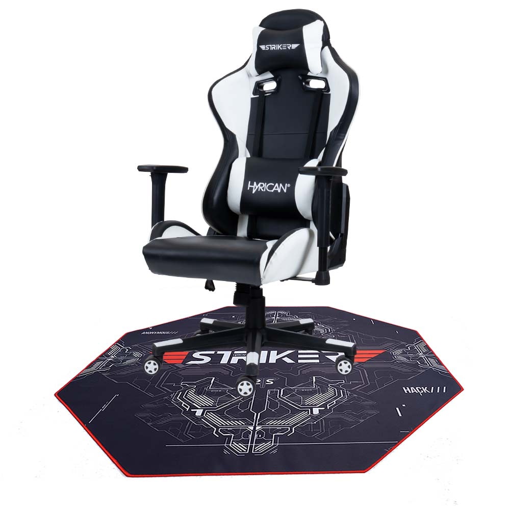 Hyrican Gaming-Stuhl »Striker COMBO Gaming-Stuhl Tank  schwarz/weiß,Kunstleder,3D-Armlehnen«, 3D-Armlehnen ➥ 3 Jahre XXL Garantie