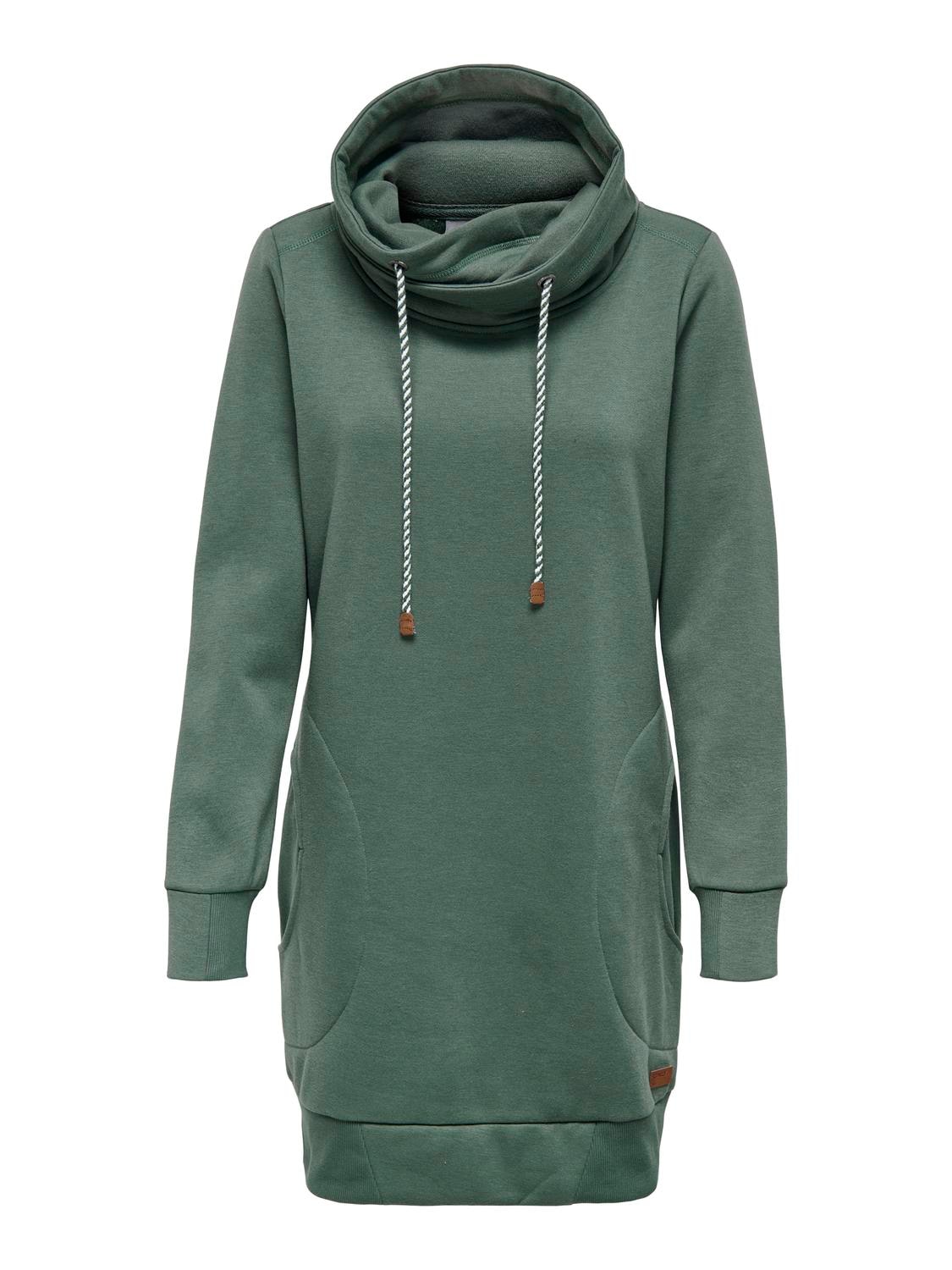 ONLY Sweatshirt »ONLBETTE L/S LONG HIGH NECK SWT«