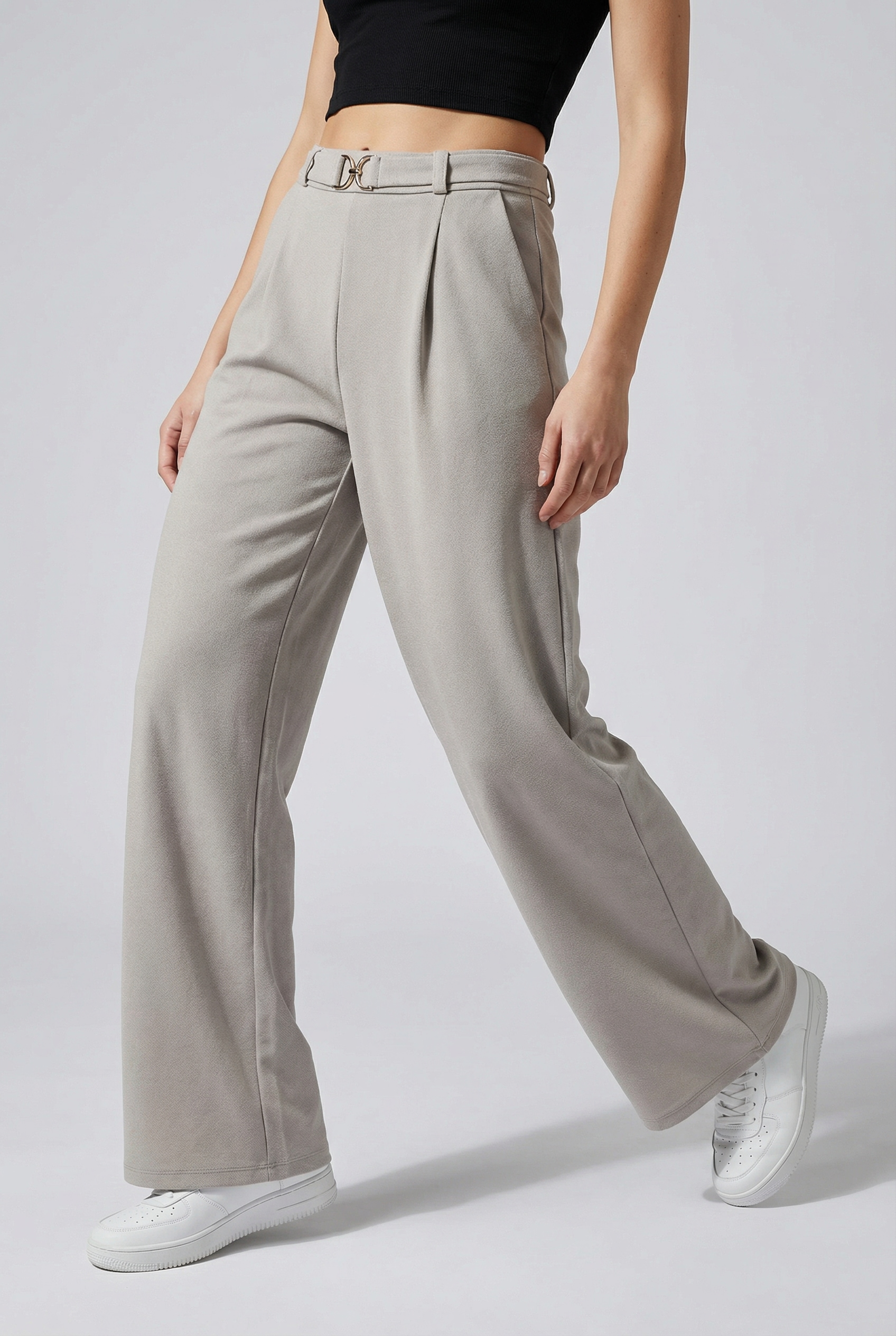 JDY Anzughose »JDYGEGGO LIFE BELT PANT JRS NOOS«