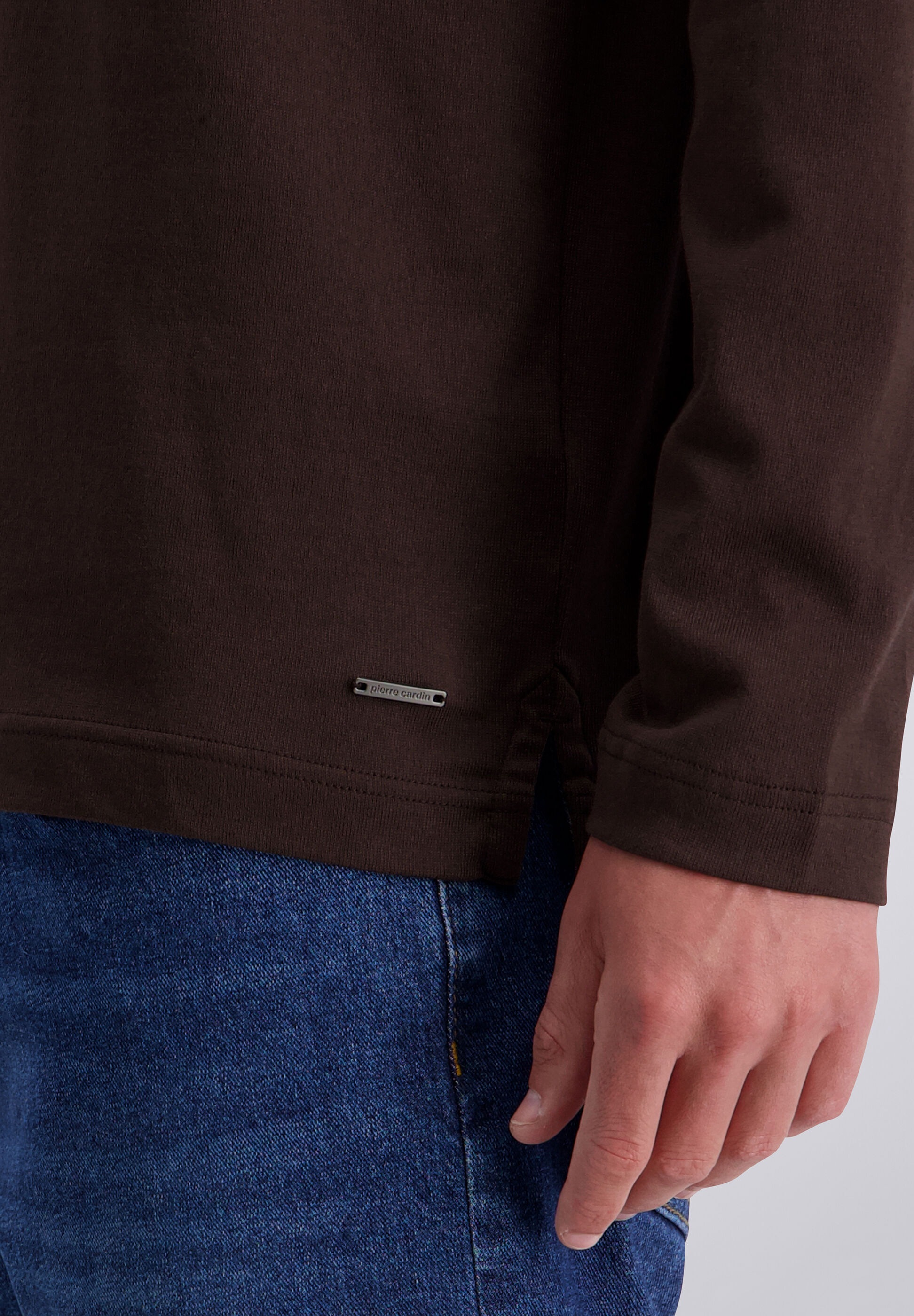 Pierre Cardin T-Shirt »Pierre Cardin Poloshirt« mit Knopfleiste