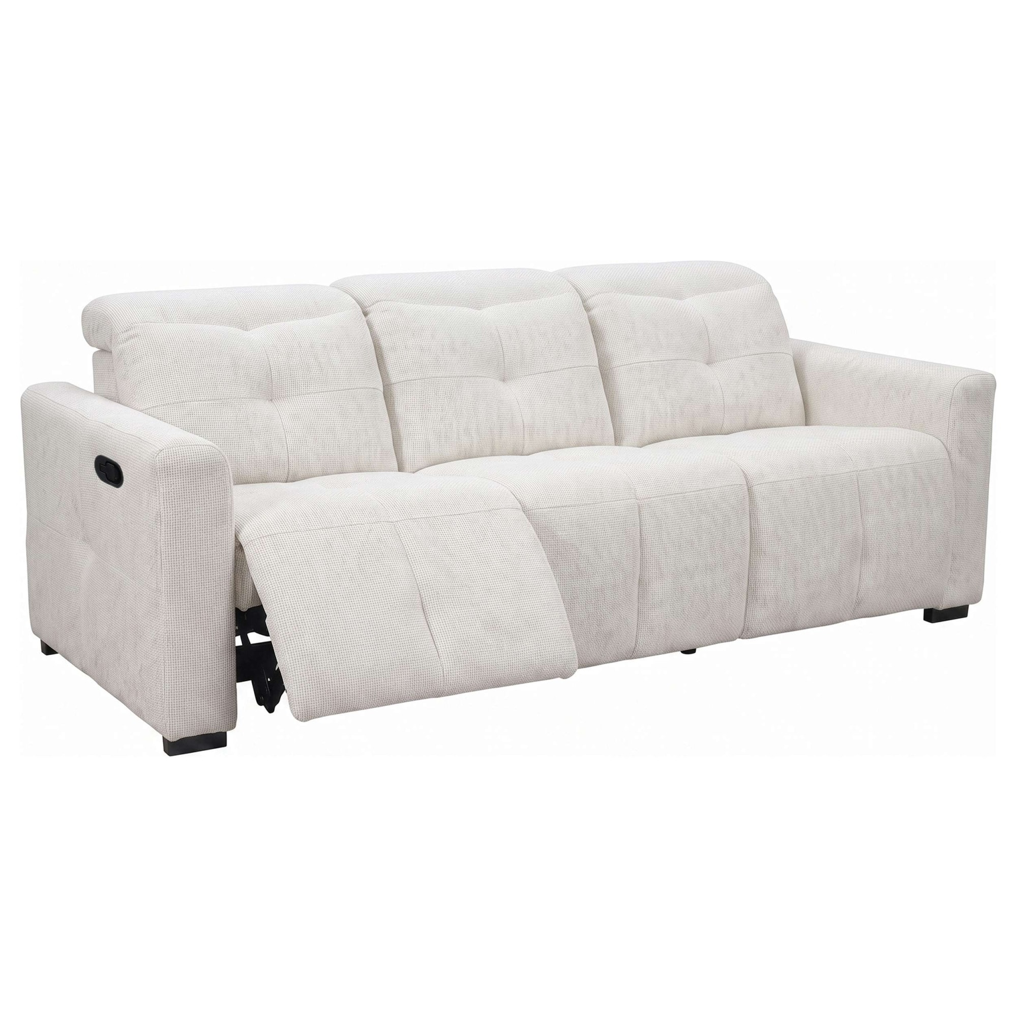 OTTO home 3-Sitzer »CAARLA Webstoff, Sofa, 224 cm, man. o. elektr. Relaxfunktion (USB)« mit USB-A und USB-C bei elektrischer Ausführung, Kopfteilverstellung