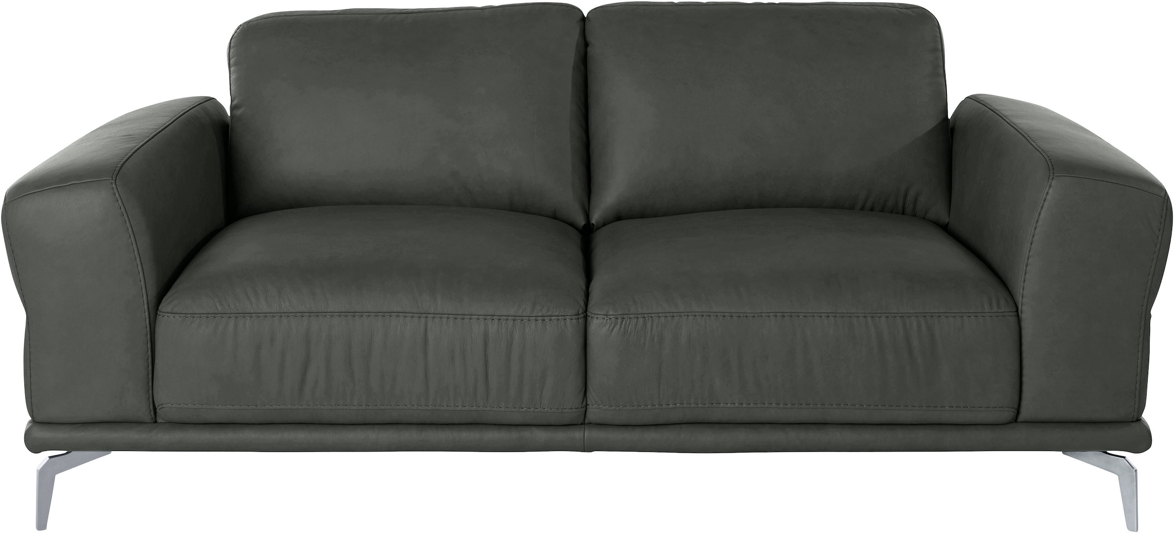 W.SCHILLIG 2-Sitzer »montanaa«, mit Metallfüßen in Silber matt, Breite 192 cm