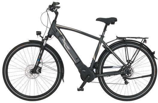 FISCHER Fahrrad E-Bike »VIATOR 5.0i Herren 504«, 10 Gang, Pedelec, Elektrofahrrad für Herren, Trekkingrad