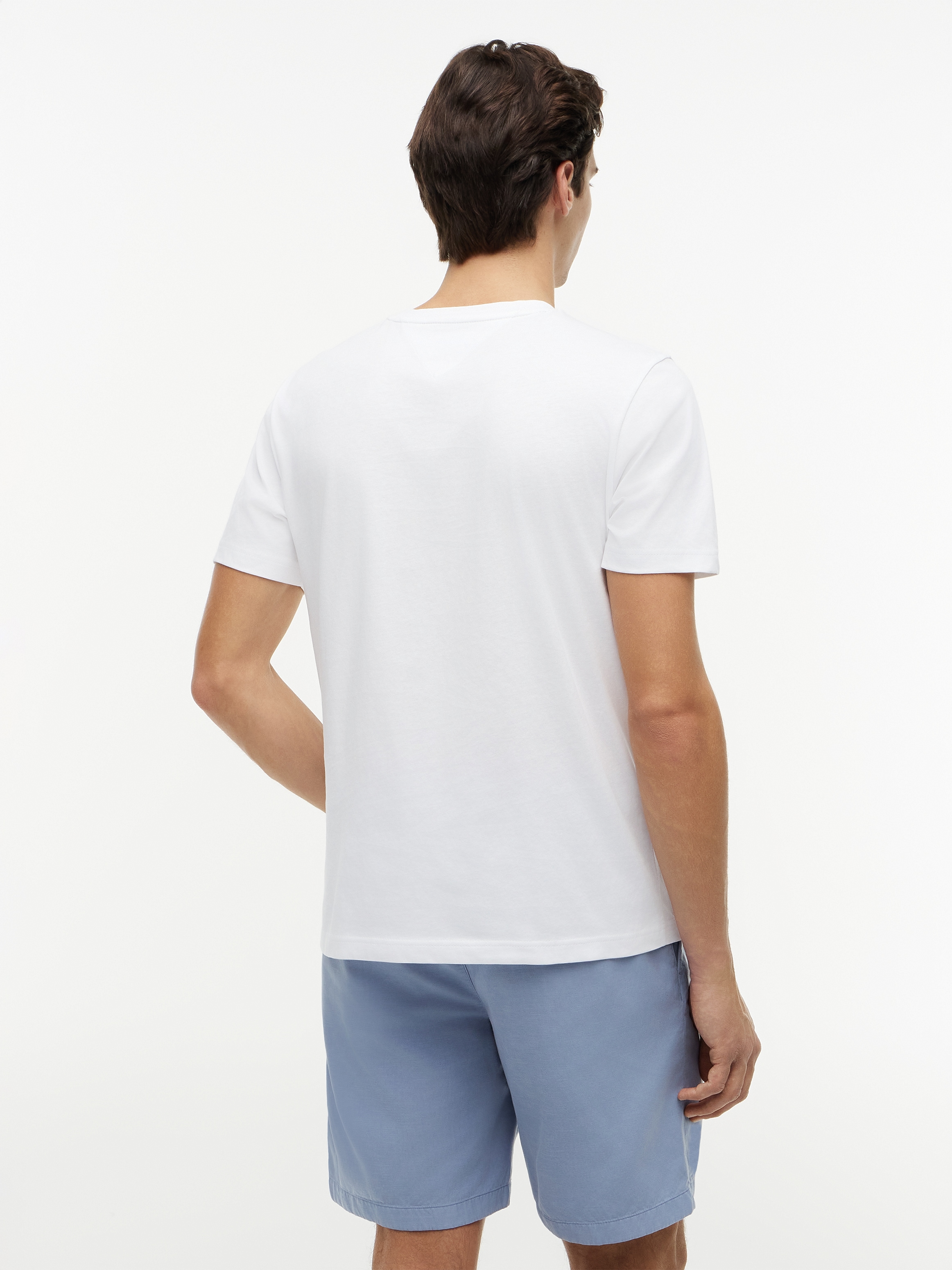 Tommy Hilfiger T-Shirt »SCRIPT FLAG REGULAR TEE« aus Jersey mit Flag-Grafik