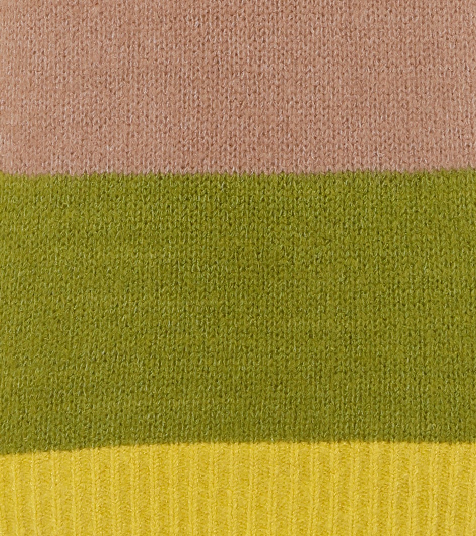 Aniston CASUAL Strickpullover, mit trendfarbenen, breiten Ringeln