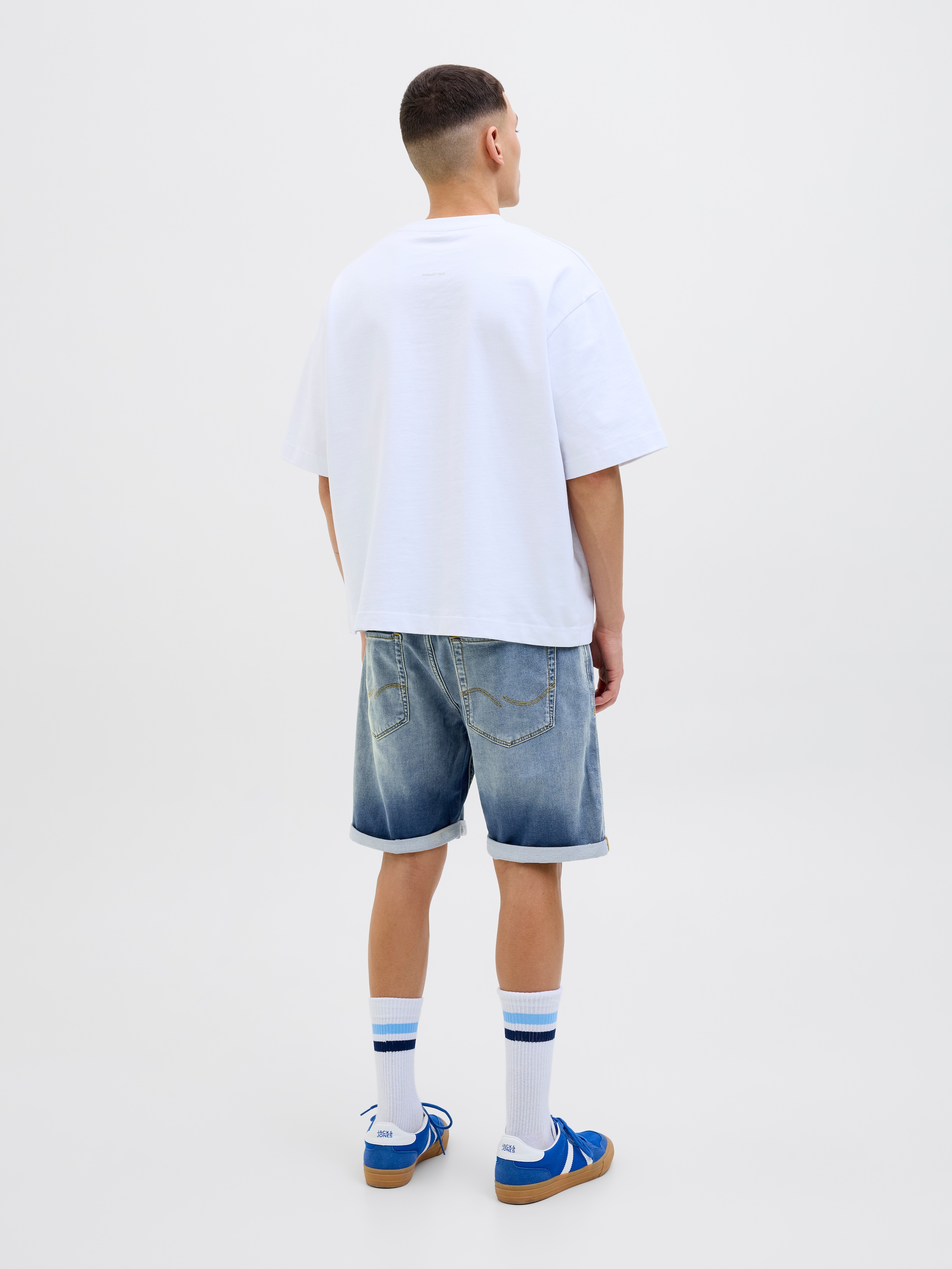 Jack & Jones Shorts »JJIRICK JJICON I.K. SHORTS GE 129 SN«, im Five-Pocket Style