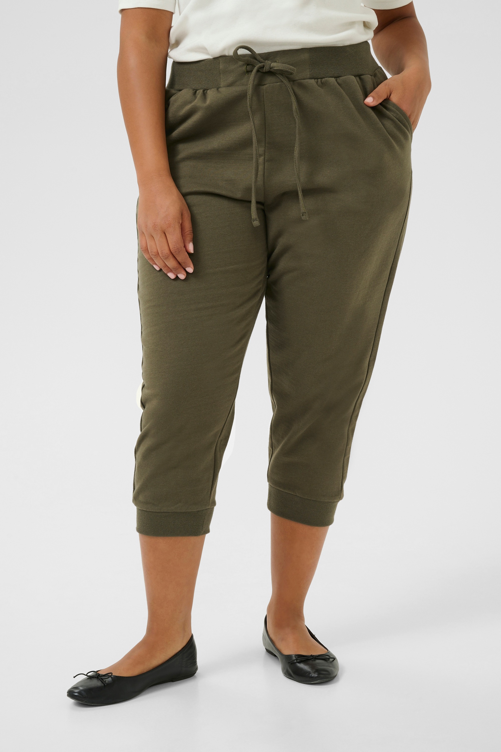 KAFFE Curve Stoffhose »Damen Casual Hose KCann«