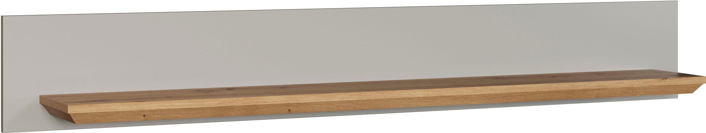Home affaire Wandboard »Herzwill«, Wandregal, Wandboard, Breite 153 cm,  Höhe 22 cm, grau auf Rechnung kaufen