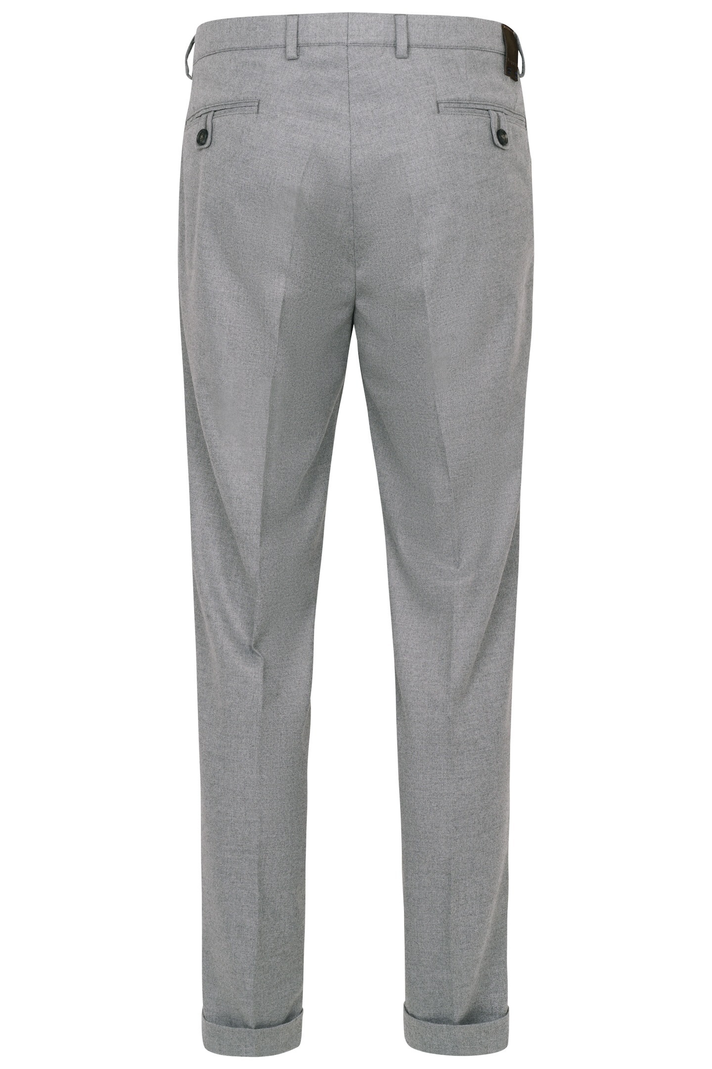 bugatti Bundfaltenhose, mit Modern-Flanell-Soft-Touch