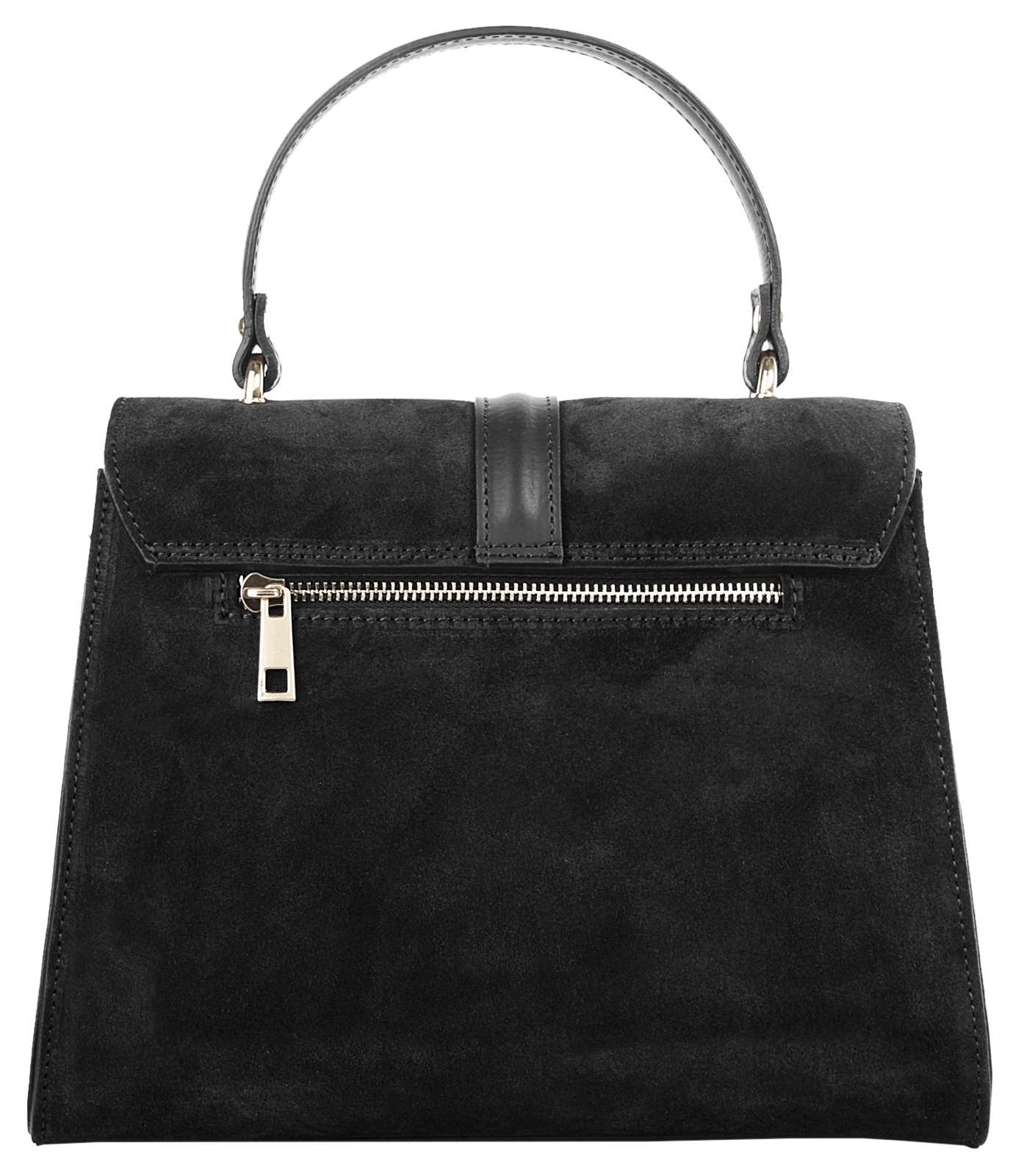 Cluty Henkeltasche, echt Leder, Made in Italy