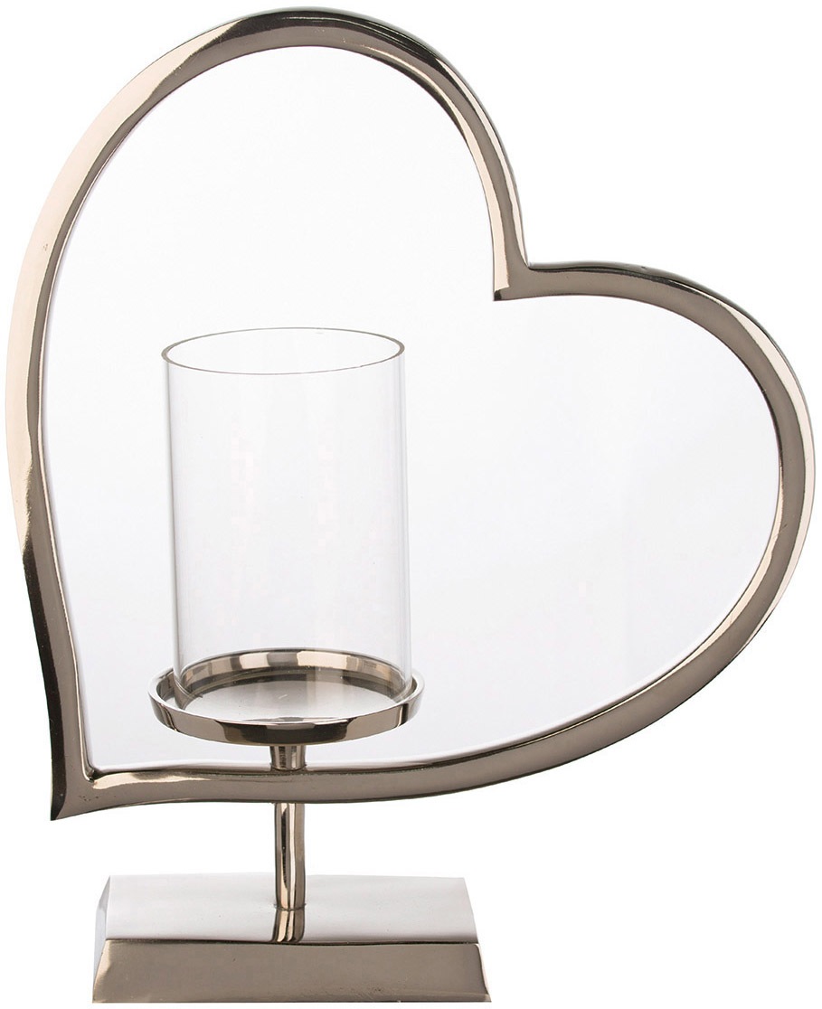 GILDE Windlicht aus 3 mit Glas-Zylinder kaufen (1 Aluminium »Amor«, St.), Garantie mit Jahren | XXL online