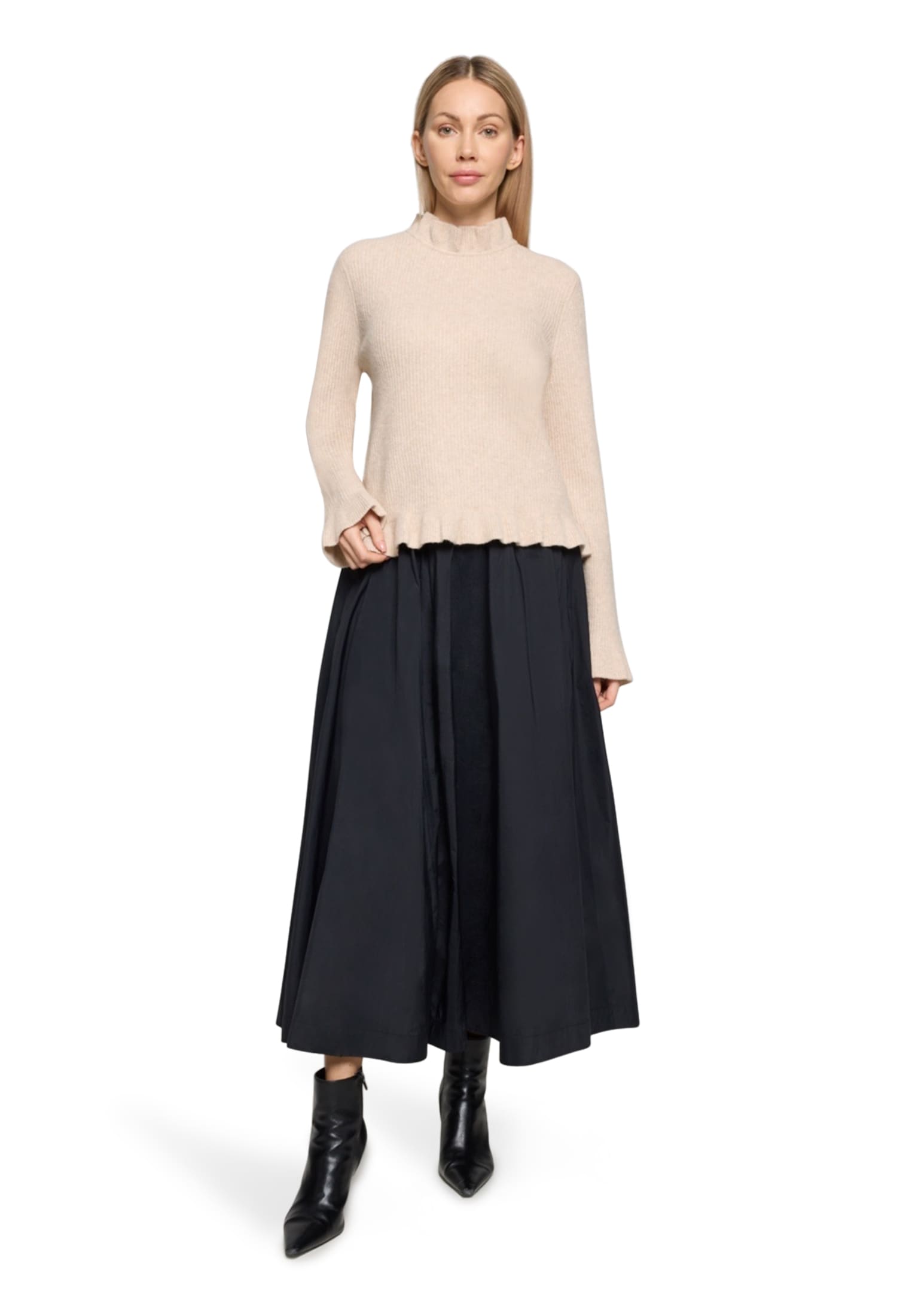 Cartoon A-Linien-Rock »A-Linien-Rock unifarben«