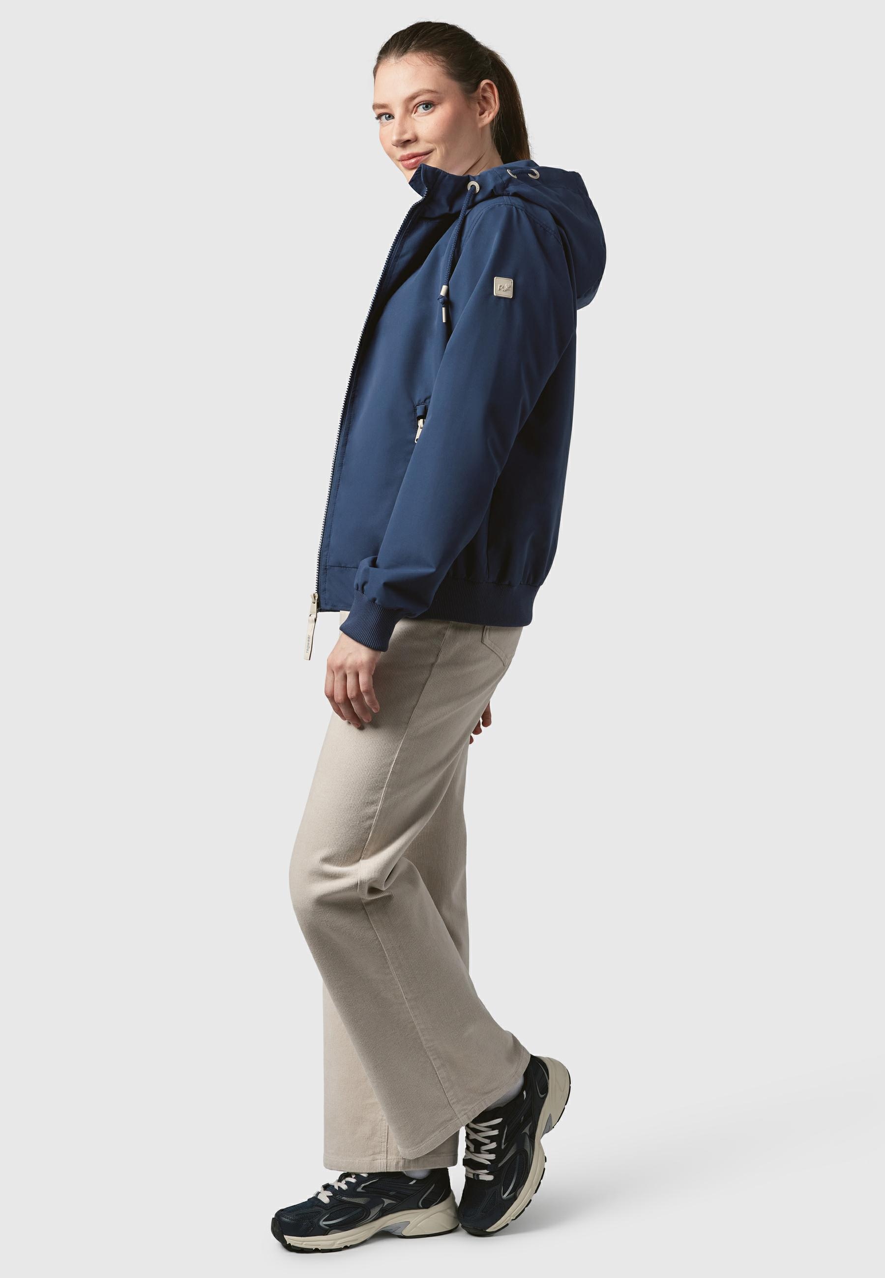 Ragwear Outdoorjacke »Kapuzenjacke Oggie« mit Kapuze Wasserdichte und atmungsaktive Übergangsjacke