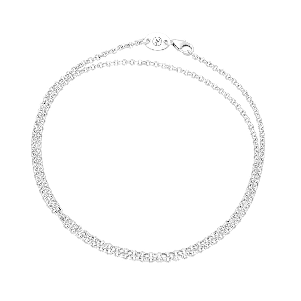 GIORGIO MARTELLO MILANO Silberkette »Kette im Stil einer Erbskette, Silber 925«