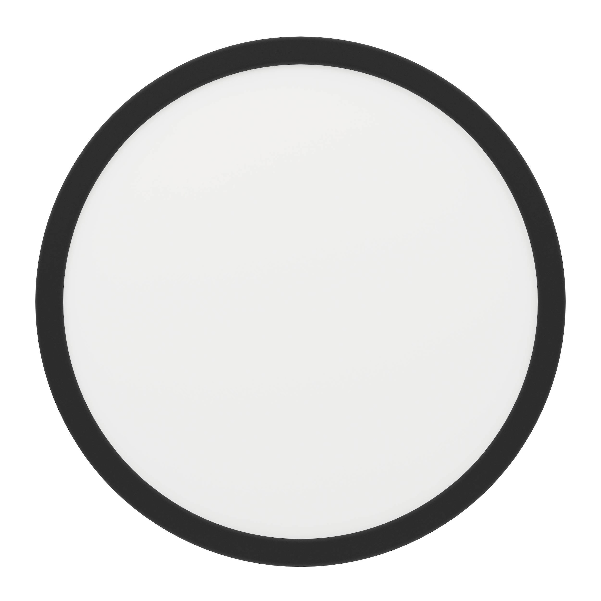 EGLO Aufbauleuchte »Fueva 5 Deckenleuchte, Aufbaulampe, Metall und Kunststoff, Lampe« LED-Modul 1 Stk. Warmweiß Ø 28,5 cm, Aufbauleuchte, Deckenlampe, Schwarz, Weiß, LED Aufbaulampe