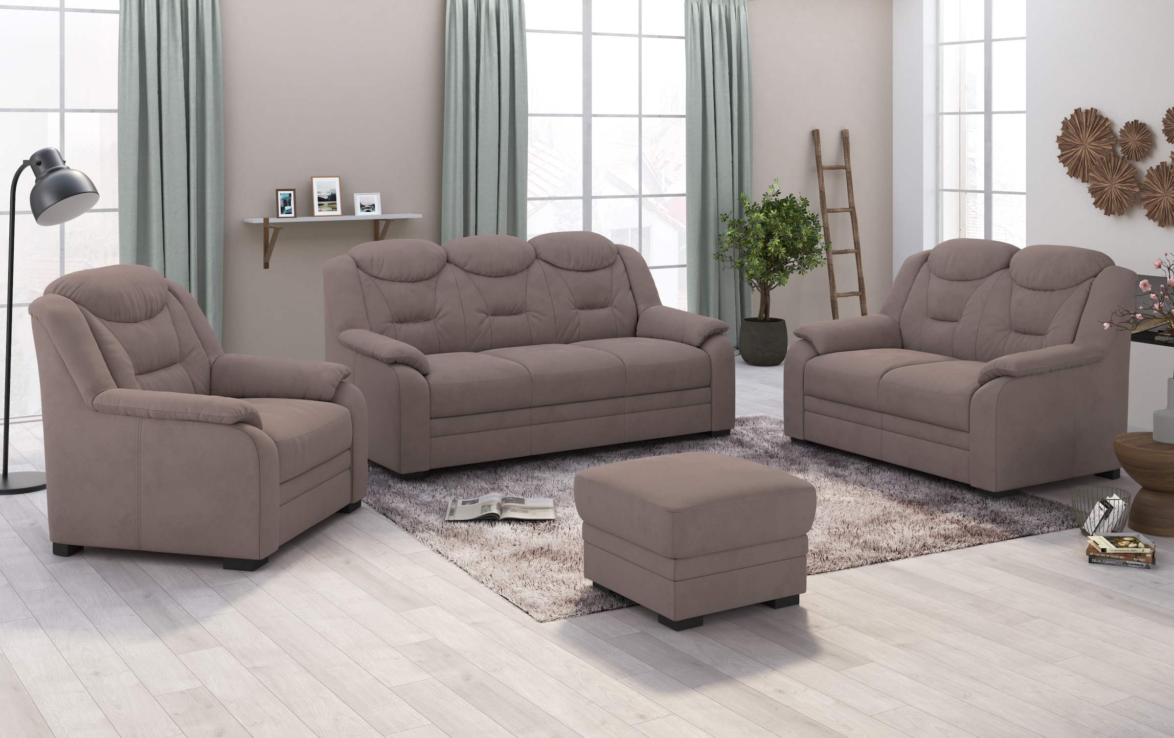 COTTA 3-Sitzer »Marcus«, Sofa mit hoher Rückenlehne