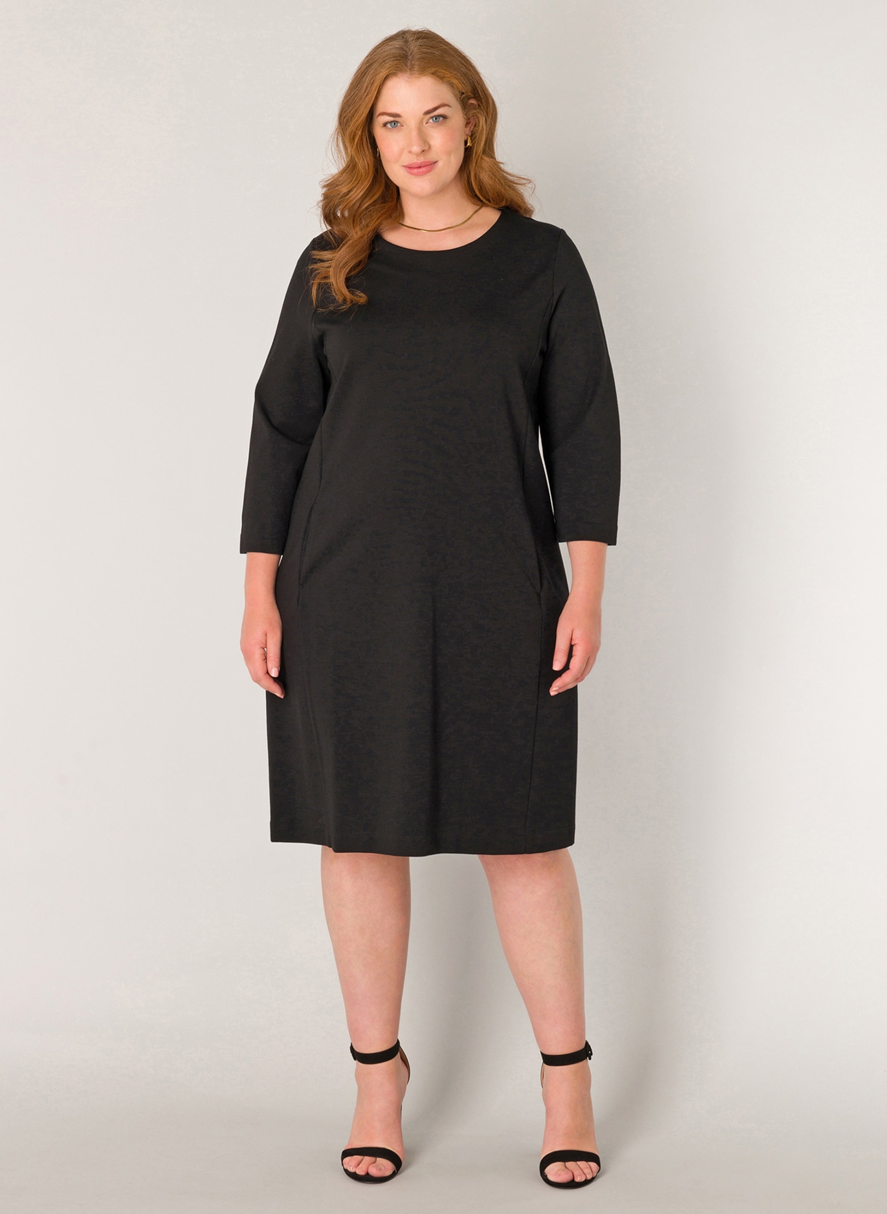 Base Level Curvy Etuikleid »Addy«, in formstabilem Viskosemix