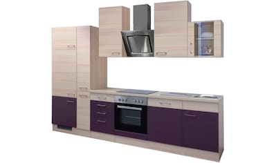 Flex-Well Küche »Portland«, mit E-Geräten, Breite 310 cm, in vielen Farbvarianten... kaufen