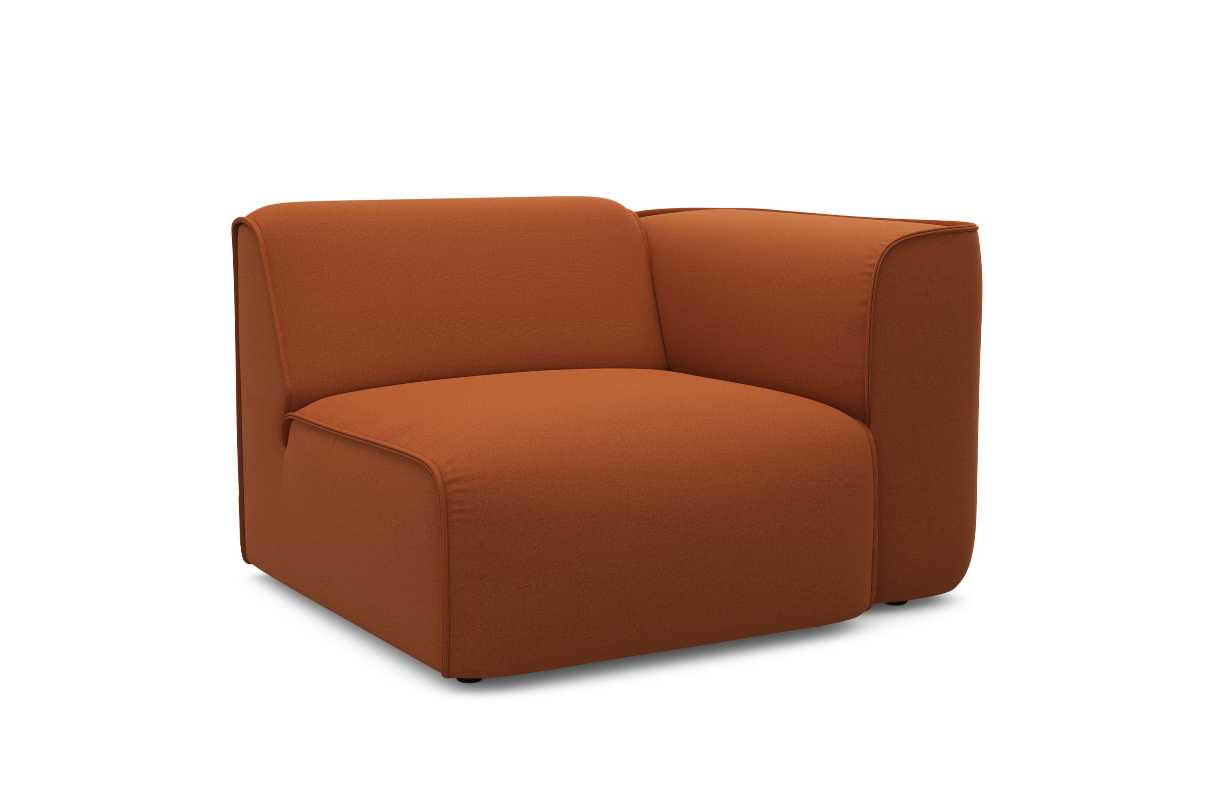 RAUM.ID Sessel »Merid Sofa-Eckelement, Maße B/T/H: 109/97/46 cm«, als Modul oder separat verwendbar, für individuelle Zusammenstellung