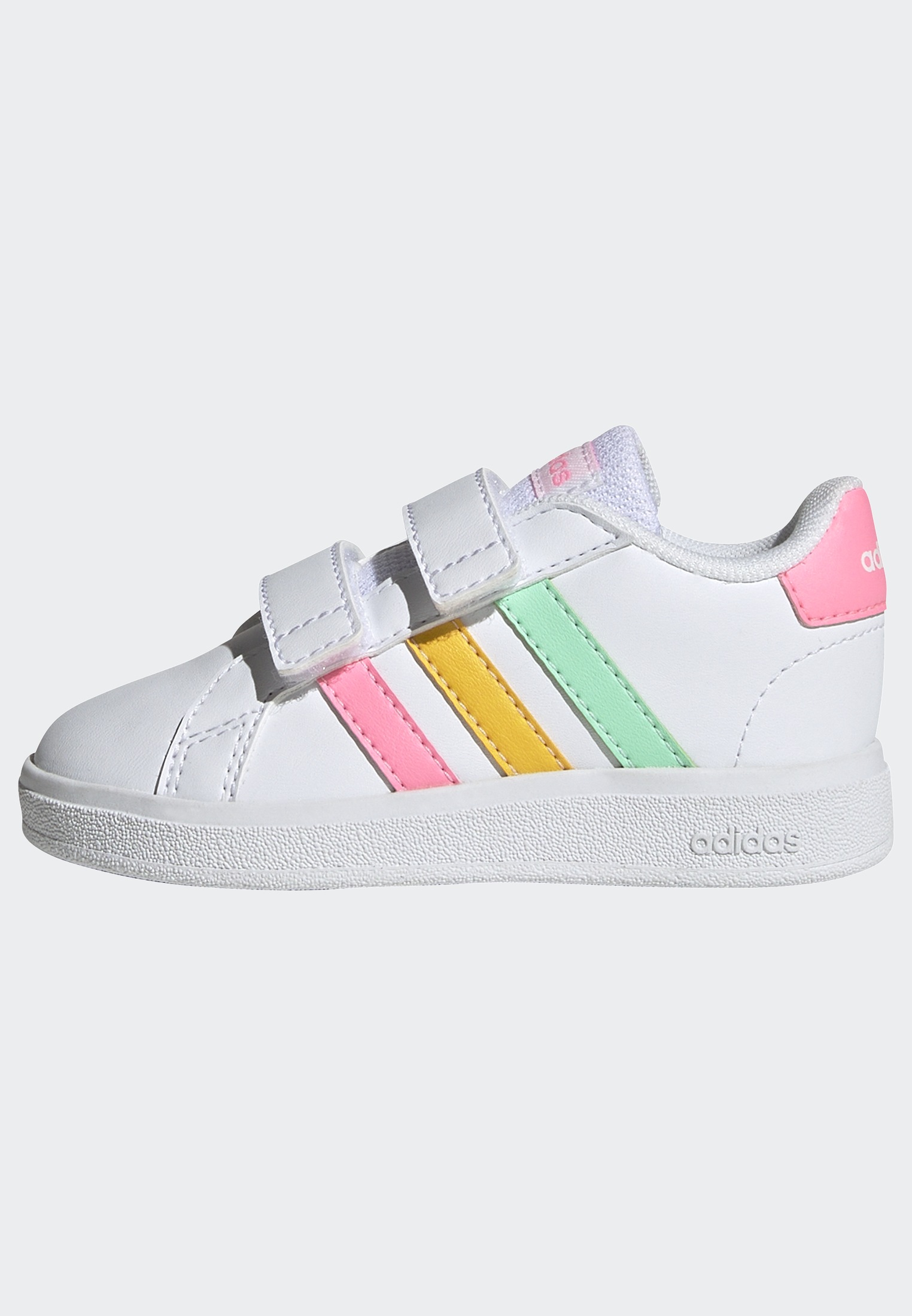 adidas Sportswear Sneaker »GRAND COURT LIFESTYLE HOOK AND LOOP«, für Kinder, Design auf den Spuren des adidas Superstar