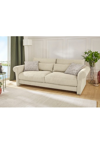 Big-Sofa »Maxima«, Federkern,Schaumflocken,hervorragendes Sitzgefühl,Bezug in Cord