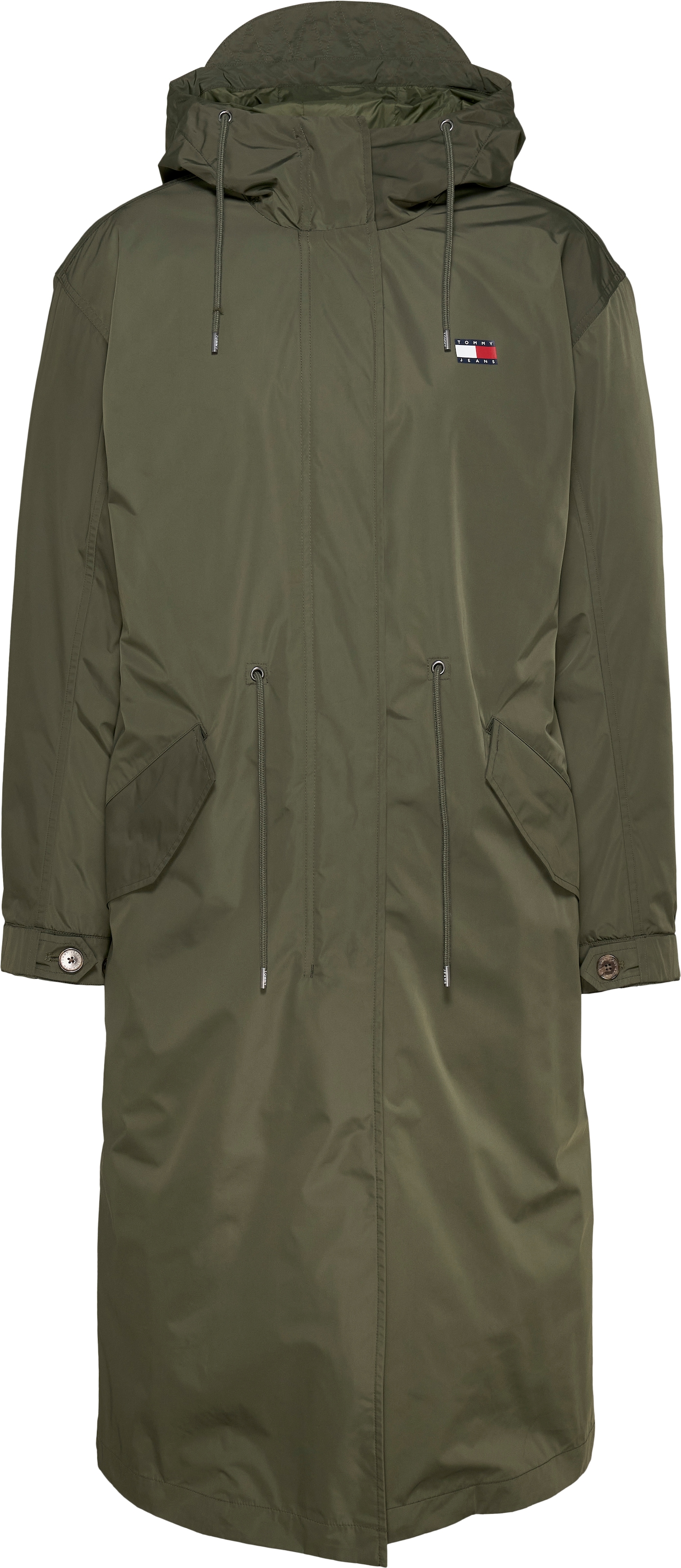 Tommy Jeans Trenchcoat »TJW 2 IN 1 TECHNICAL COAT«, mit Logodruck