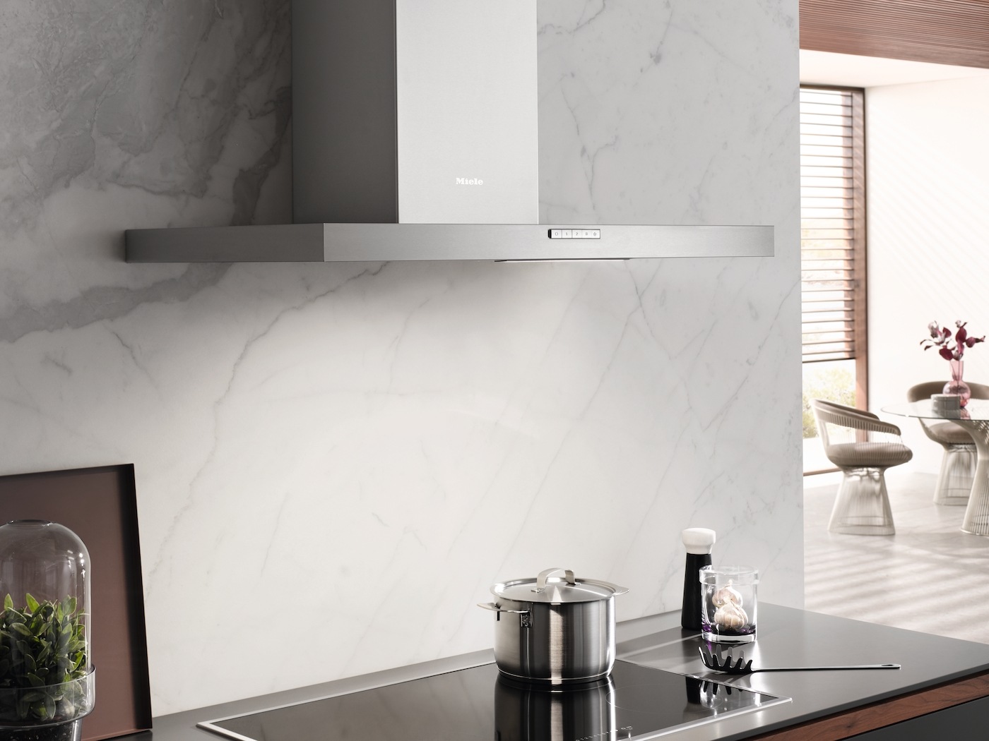 Miele Wandhaube »Active Edelstahl«