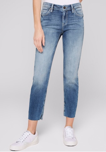 SOCCX 7/8-Jeans »Heny«, mit ausgefranstem Saum kaufen