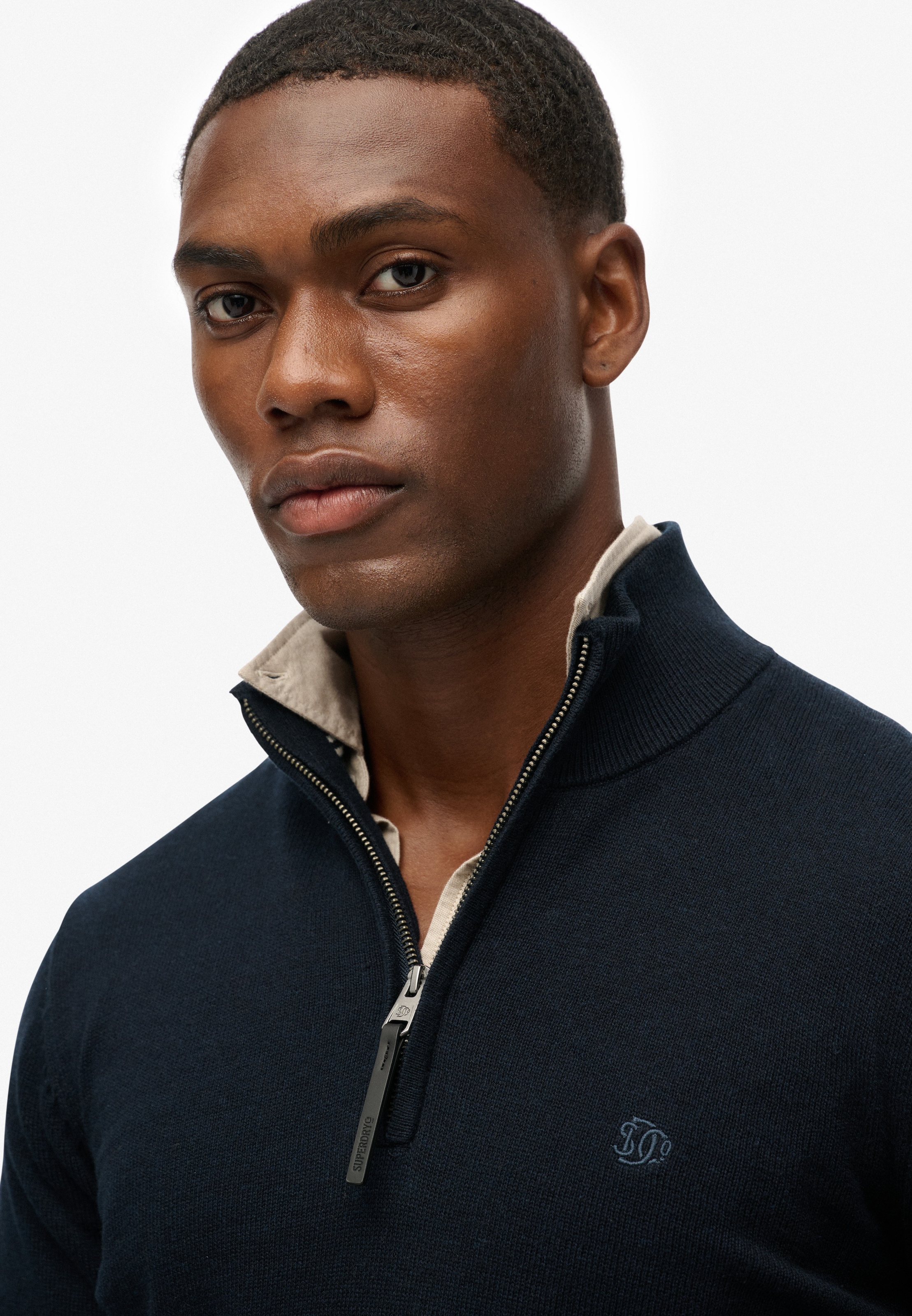 Superdry Troyer »ESSENTIALS COTTON HALF ZIP«