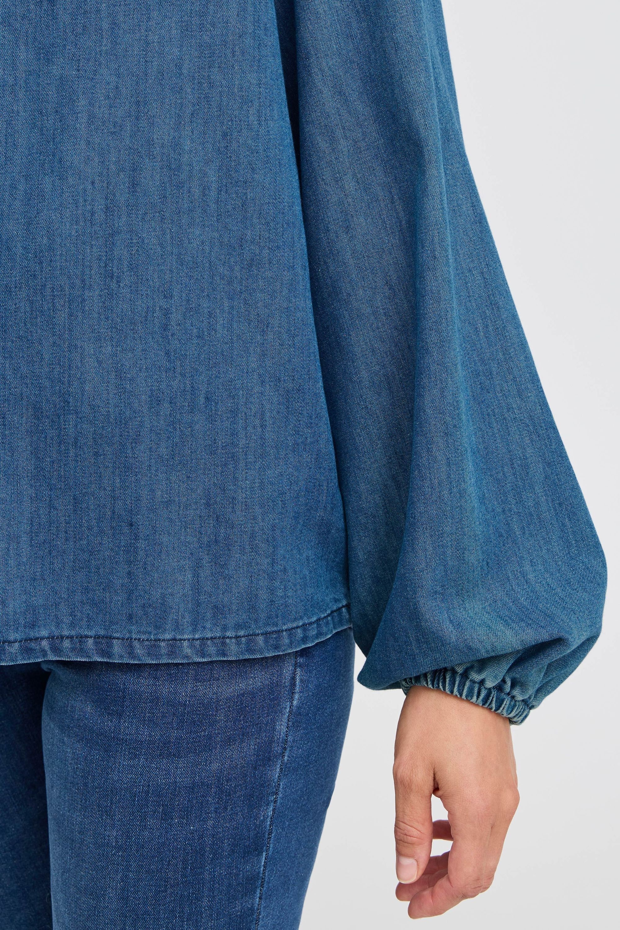 Pulz Jeans Langarmbluse »Langarmbluse PZMALIA V-Neck Blouse«