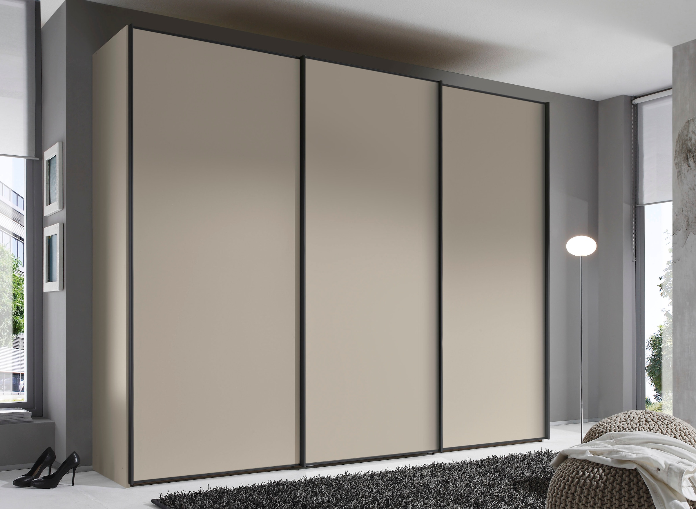 STAUD Schwebetürenschrank »Sinfonie Plus, edles Design in hochwertiger Qualität, Made in Germany« Mit vier verschiedenen Ausstattungsvarianten