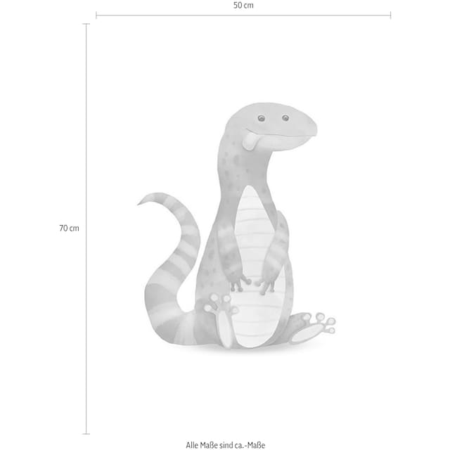 Komar Poster »Cute Animal Lizard«, Tiere, (Packung, 1 St., Anzahl Teile 1),  Kinderzimmer, Schlafzimmer, Wohnzimmer online kaufen | mit 3 Jahren XXL  Garantie