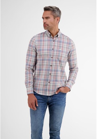LERROS Karohemd »LERROS Button-Down-Hemd mit kleinem Karo« kaufen