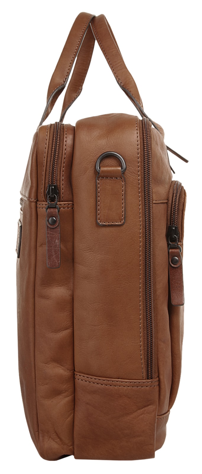 X-Zone Laptoptasche, echt Leder