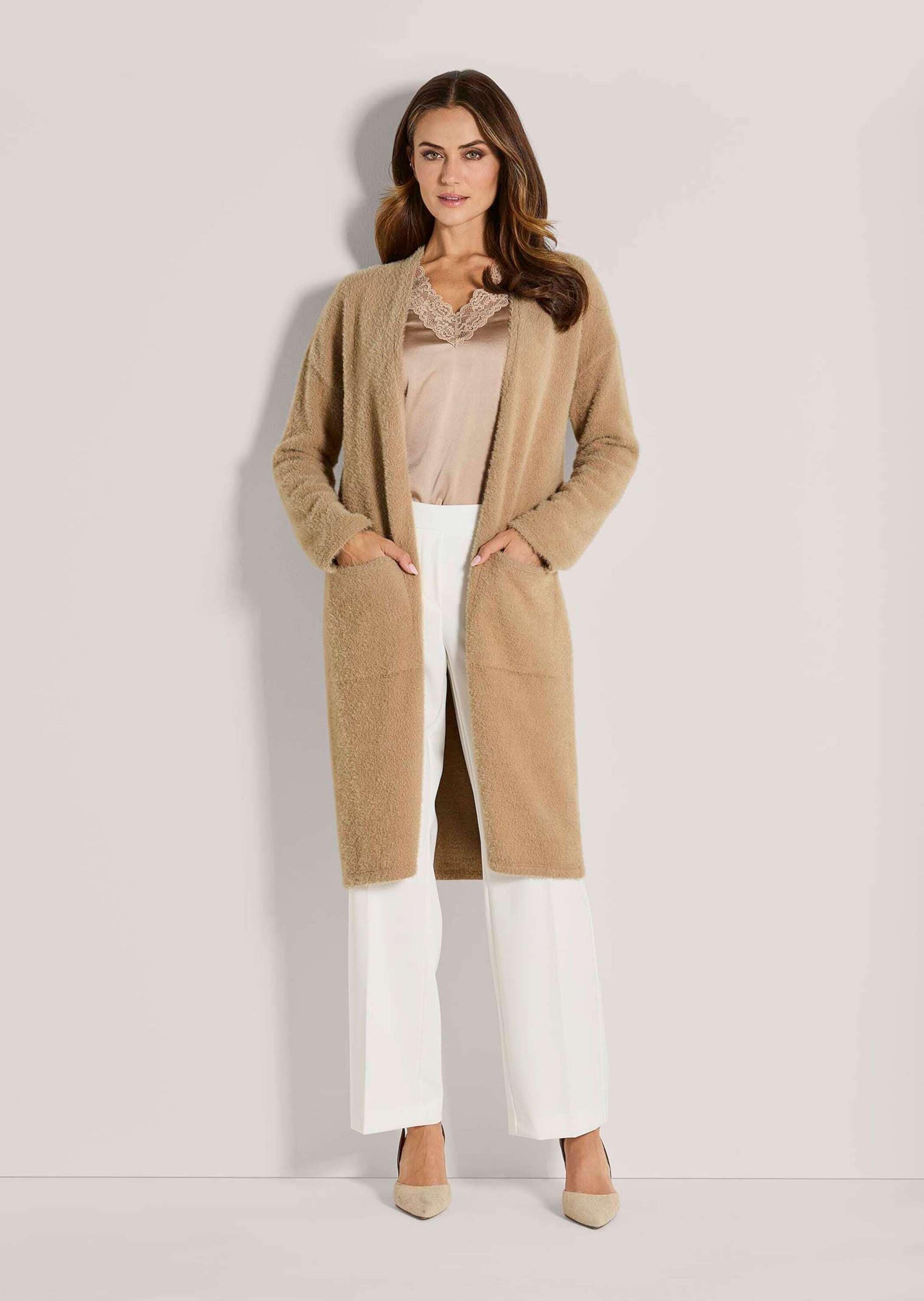 MADELEINE Langmantel »Strickmantel Strickmantel«