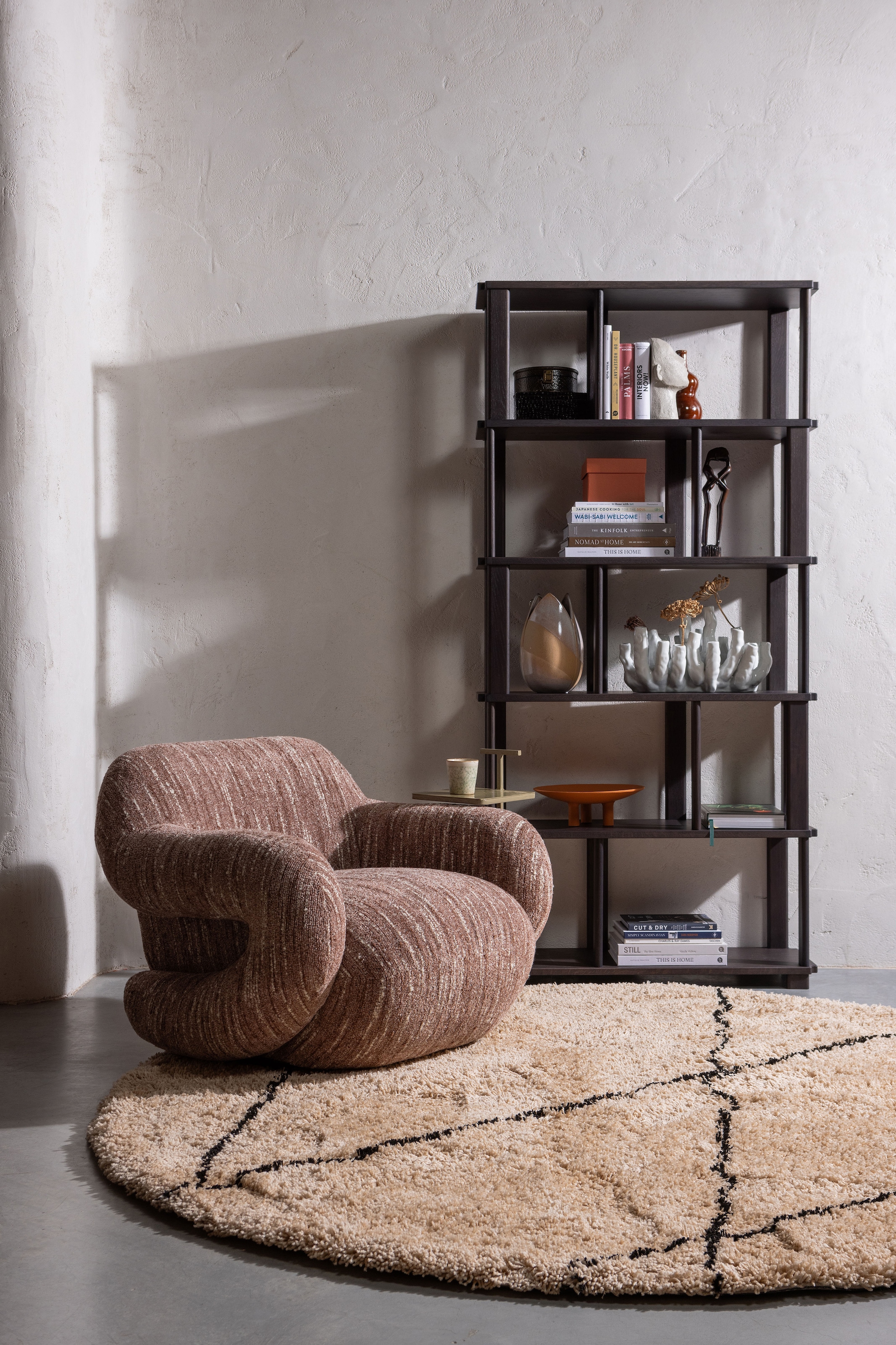 WOOOD Wandregal »Riss Eichenholz mit sichtbare Maserung, B 90 x T 30 x H 186 cm« Tragkraft 10 kg pro Einlegeboden, nachbehandelbar, einfach montierbar