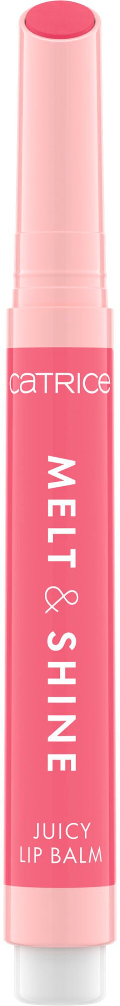 Catrice Lippenbalsam »Melt & Shine Juicy Lip Balm«, mit weicher Textur