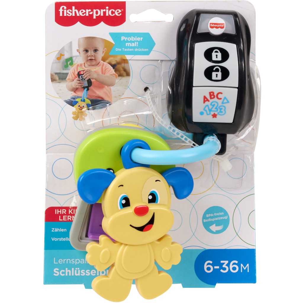 Fisher-Price® Lernspielzeug »Lernspaß Schlüsselbund«