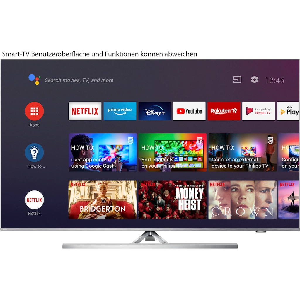 Philips LED-Fernseher »50PUS8506/12«, 126 cm/50 Zoll, 4K Ultra HD, Smart-TV, 3-seitiges Ambilight