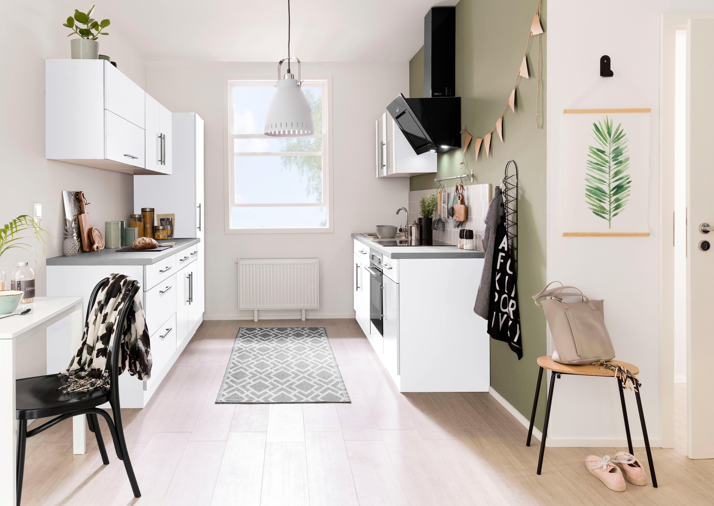 wiho Küchen Unterschrank »Cali, TOPSELLER« 90 cm breit, mit 2 großen Auszügen ohne Arbeitsplatte